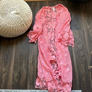 Miguelina Pink Kimono